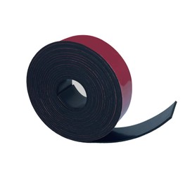 Adhesive Rubber Strips with Adhesive Backing 1/16(.062)" Thick x 1" Wide x 10' Long, Neoprene Rubber Adhesive Strip for Sealing Supports Protection Gaskets