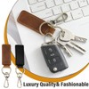 MIRKUZI Key Fob, Pack of 2 Car Key Fobs, Leather