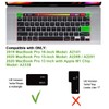 MMDW Thai Language Silicone Keyboard Cover Skin for MacBook Pro