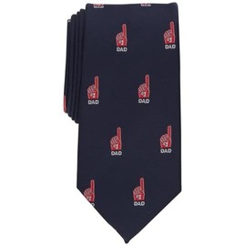 Club Room Men's Necktie Classic 1 Dad Tie Navy Blue OS