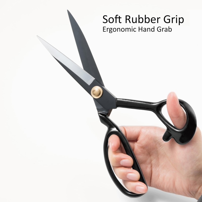 Fabric Scissors Professional 10 inch Heavy Duty Scissors for Leather
