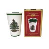 Spode Christmas Tree Ceramic Travel Mug with Silcone Lid in