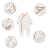 Ecojoy Baby Long Sleeve Sleepsuit Footed Sleep Wear Infant Grow