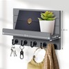 HONJIN Key and Mail Holder for Wall: Rustic Key Hanger
