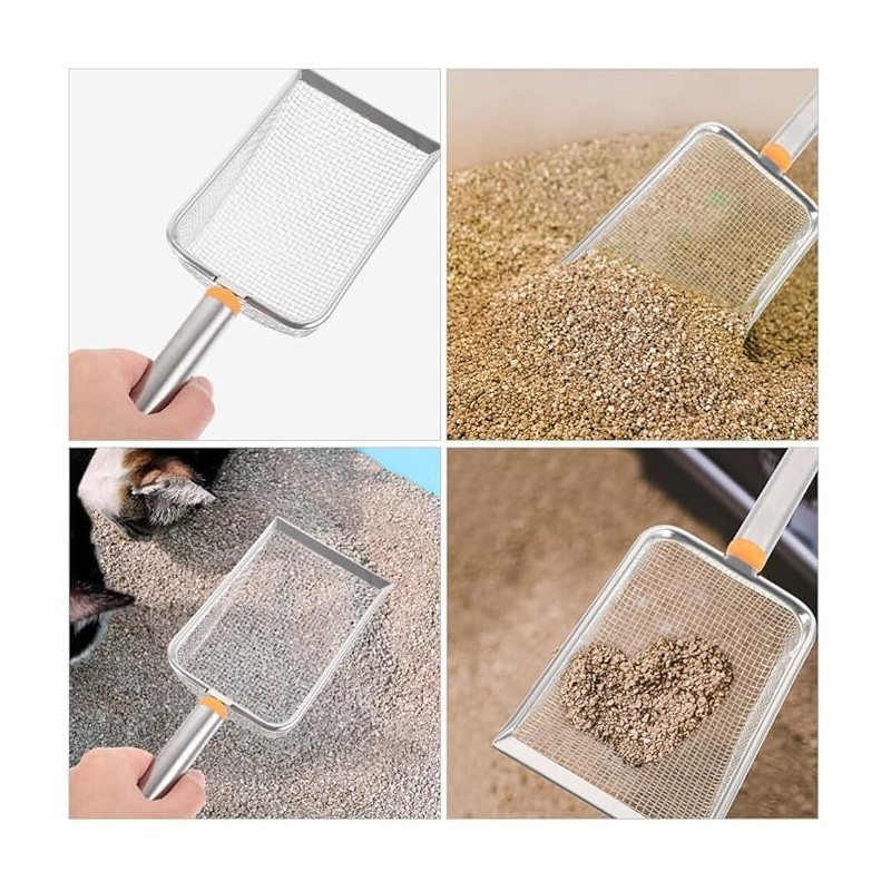 WEZCHUGHAOL Cat Litter Shovel Litter Boxes Garbage Bins Pet Supplies