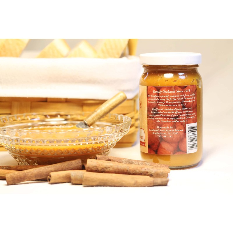 Kauffman Orchards Homemade Pumpkin Butter Spread, No Granulated Sugar Added,