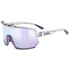 Uvex Unisex Sunglasses, Clear-met Purple, Unit size