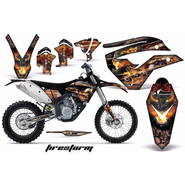 AMR Racing Dirt Bike Graphics Kit Decal Wrap For Husaberg