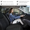 ZNDAW Car Seat Cover, Leather Vehicle Front Bottom Seat Cushion