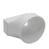 Kair Ducting Adaptor 110mm x 54mm to 100mm - 4