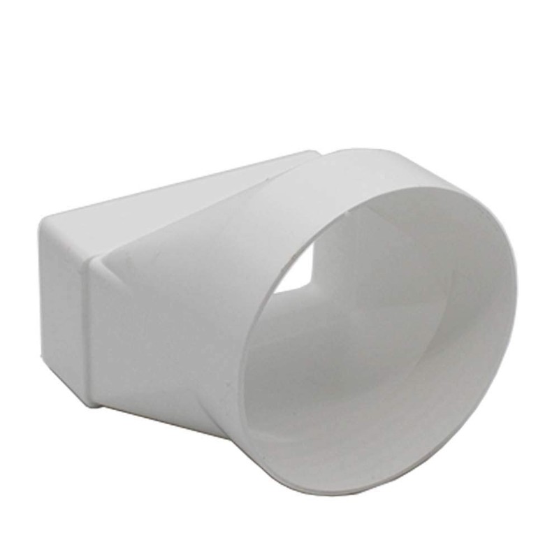 Kair Ducting Adaptor 110mm x 54mm to 100mm - 4