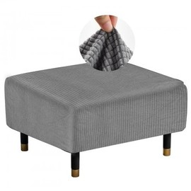 Litinliv rivestimento per sgabello, quadrato, protezione universale per divani e pouf (80-100 cm)
