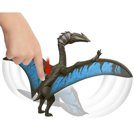 MAGNETOE Jurassic Rebirth Aerial Ambush Giant Pterosaur Quetzalcoatlus, Cretaceous Era