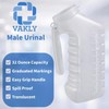 Vakly Male Urinal with Glow in The Dark Cover [2