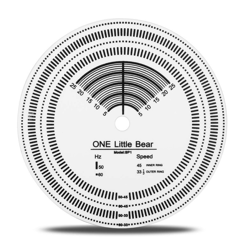 Nobsound D60 50/60Hz Stroboscopic Speed Strobe Light & Tachometer Disc