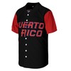 #21 Puerto Rico Classic Mens Baseball Jersey Stitched Black Size