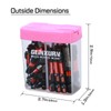 Geinxurn Impact Torx Screwdriver Bits Set,43 Pcs(T7-T40) Magnetic 1"& 2"