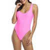 MIAIULIA - Traje de baño de una pieza para mujer,