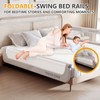 strenkitech Foldable Toddler Bed Rails - Kids Guard Bumper for