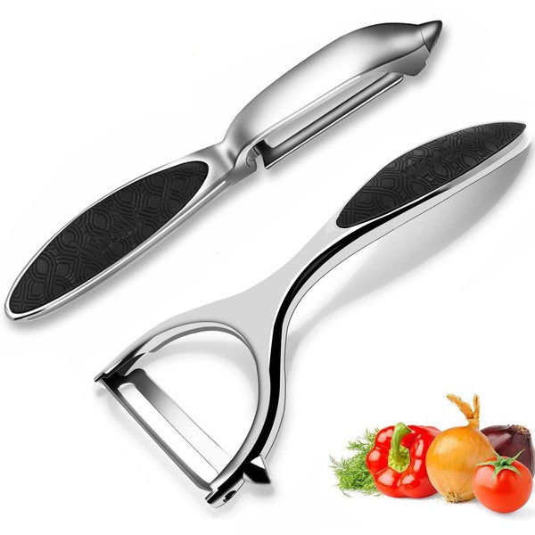 Potato Peelers Vegetable Peeler - Premium Stainless Steel Y-Shaped Rotatable