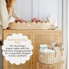 BEBE BASK Premium Baby Diaper Caddy Organizer - Handmade &