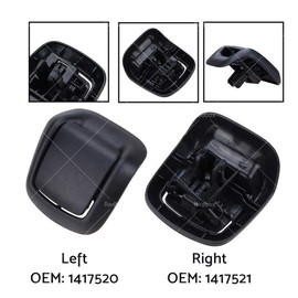 MAX COOL 1 Pair Front Left & Front Right Seat Tilt Handle Kit Compatible with Ford Fiesta WP WQ 2002-2008