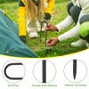 NONMON 12 Inch 8 Pack Trampoline Stakes Heavy Duty Ground