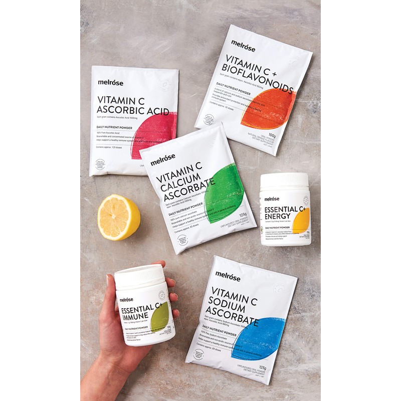Melrose Vitamin C Calcium Ascorbate 125g
