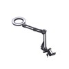 Foldable Eyecare Table Lamp Flexible Swing Arm Clamp Mount Lamp