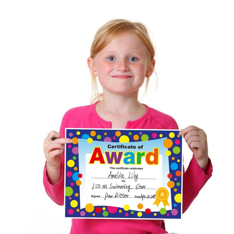 Yoklili 45-Pack Certificate of Award for Teachers Students Back to
