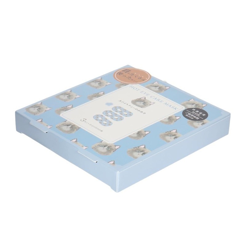 Honyarado Animal While Sleeping Warm Eye Mask Cat 3P RLK38808