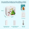 DOLEWA Sticker Printer, Mini Portable Sticker Maker Machine Thermal Pocket