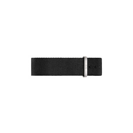 Daniel Wellington Classic strap 20mm Fabric (Polyester) Silver