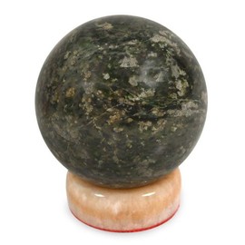 NOVICA Jade Mystique Nephrite Sphere