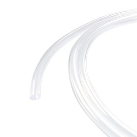 TOP-VIGOR 4mm ID 6mm OD PVC Clear Vinyl Tubing, 4M Length Food Grade Flexible Water Pipe, Plastic Tube for Transfer Water, Oil, Air, Powders & Fine Granules