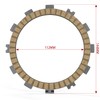 1PZ JP8-CP3 Motorcycle Clutch Plate Plate Kit 5 Piece Set