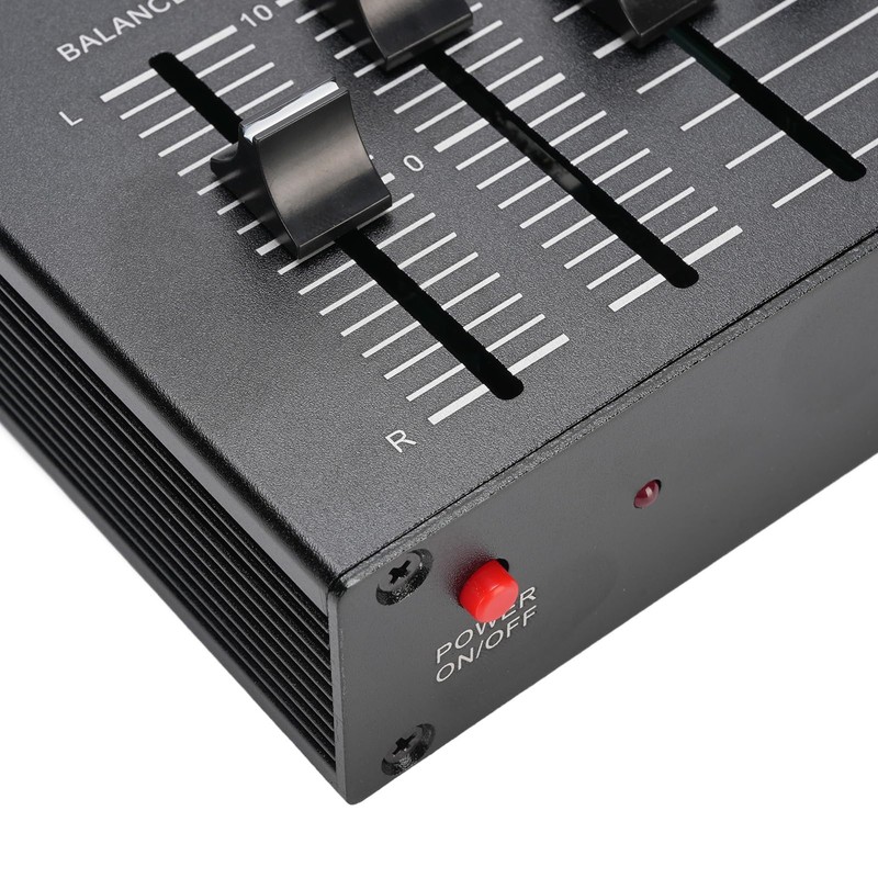 Bewinner Phono Preamp with 3-Band EQ and Volume Control, 2-Channel