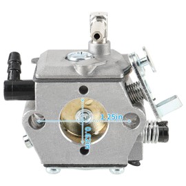 CARBBIA Carburetor Kit with Spark Plug Air Filter Compatible with Stihl 028 028AV 028 Super Chainsaw Compatible with Walbro WT-16B Compatible with Tillotson HU-40 1118 120 0600 1118 120 0601