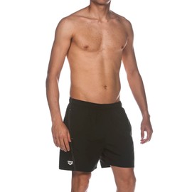 ARENA Men's Fundamentals Logo Boxer R Swim Trunks