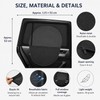 2-Pack Car Window Shade Curtains for Side Windows – Elastic
