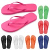 eBuyGB Ladies Bright Beach Flip Flops - Summer Foam Sandal