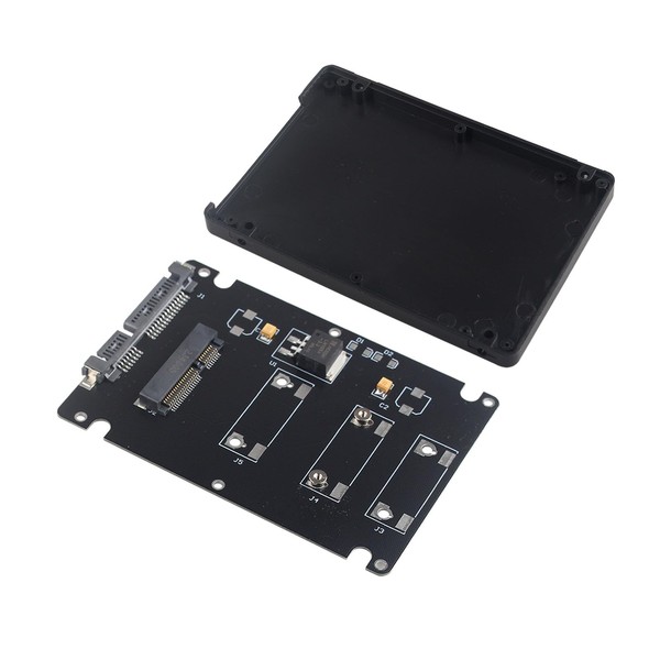 HALJIA mSATA to SATA III Converter Adapter mSATA Mini PCIE