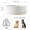 Welloyed Oslo Ceramic Dog Bowl - 6'' Dog Food Water