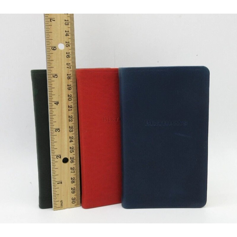 Graphic Image Birthdays Datebook Leather Journal 3x5" Graphic Image Softcover