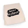 GRAVURZEILE Printed Gym Bag with Saying "Sachen Reintuding - Sports