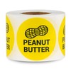 300 Labels, 1 Roll - Peanut Butter Labels (1.5 inch,