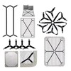 OrganiMax Bed Sheet Clips Fastener – Adjustable Elastic Straps for