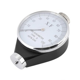 Durometer, hardness tester, Shore type A/O/D rubber tyres, Durometer hardness gauge 0-100 HA for leather, wax, rubber, resin, acrylic, glass hardness test (Ö)
