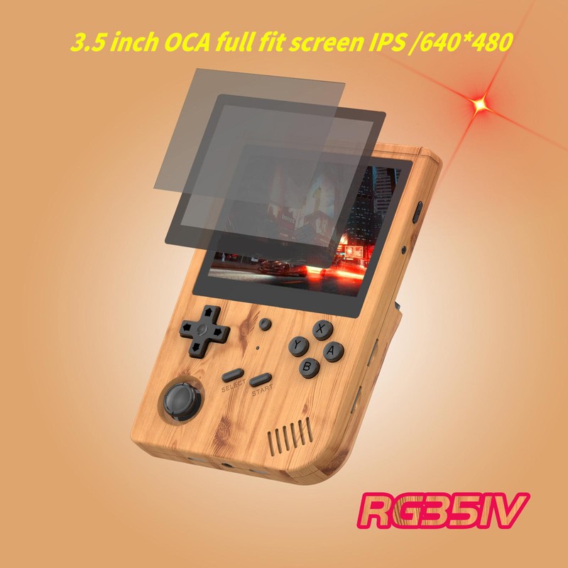 RG351V Handheld Game Console Open Source System RK3326 Chip Retro