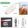 3PCS Low Profile Mini Blade Fuse Tap, Haojiaho 12V-24V-32V Low